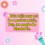 KNOB TOP Fake Tails 1 Pound. Real Horse Hair. Free Cover Bag, Pom Pom, Free Bridle Charm, Loop Charm. $160 - $180