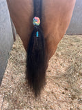 Natural Loop Fake Tails. Black, Sorrel, Flaxen, Grey, Cream, White. Real Horse Hair. Free Cover Bag, Pom Pom, Bridle Charm, Loop Charm. $99.99 - $510