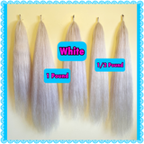 Natural Loop Fake Tails. Black, Sorrel, Flaxen, Grey, Cream, White. Real Horse Hair. Free Cover Bag, Pom Pom, Bridle Charm, Loop Charm. $99.99 - $510