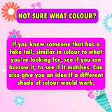 KNOB TOP Fake Tails 1/2 Pound. Real Horse Hair. Free Cover Bag, Pom Pom, Bridle Charm, Loop Charm. $99.99 - $115