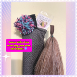 KNOB TOP Fake Tails 1 Pound. Real Horse Hair. Free Cover Bag, Pom Pom, Free Bridle Charm, Loop Charm. $160 - $180
