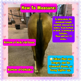 KNOB TOP Fake Tails 1/2 Pound. Real Horse Hair. Free Cover Bag, Pom Pom, Bridle Charm, Loop Charm. $99.99 - $115