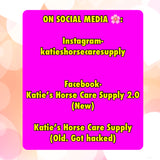 KNOB TOP Fake Tails 1/2 Pound. Real Horse Hair. Free Cover Bag, Pom Pom, Bridle Charm, Loop Charm. $99.99 - $115