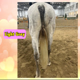 Natural Loop Fake Tails. Black, Sorrel, Flaxen, Grey, Cream, White. Real Horse Hair. Free Cover Bag, Pom Pom, Bridle Charm, Loop Charm. $99.99 - $510