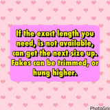 Natural Loop Fake Tails. Black, Sorrel, Flaxen, Grey, Cream, White. Real Horse Hair. Free Cover Bag, Pom Pom, Bridle Charm, Loop Charm. $99.99 - $510