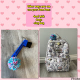 KNOB TOP Fake Tails 1/2 Pound. Real Horse Hair. Free Cover Bag, Pom Pom, Bridle Charm, Loop Charm. $99.99 - $115