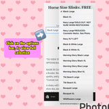 Horse Size Slinky. FREE CHARM