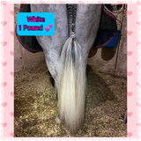 Natural Loop Fake Tails. Black, Sorrel, Flaxen, Grey, Cream, White. Real Horse Hair. Free Cover Bag, Pom Pom, Bridle Charm, Loop Charm. $99.99 - $510