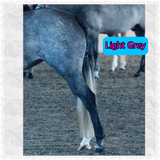 Natural Loop Fake Tails. Black, Sorrel, Flaxen, Grey, Cream, White. Real Horse Hair. Free Cover Bag, Pom Pom, Bridle Charm, Loop Charm. $99.99 - $510