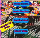 TAIL WRAPS *SOME MATCH THE SLINKY PRINTS*