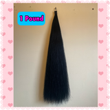 KNOB TOP Fake Tails 1 Pound. Real Horse Hair. Free Cover Bag, Pom Pom, Free Bridle Charm, Loop Charm. $160 - $180