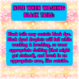 KNOB TOP Fake Tails 1 Pound. Real Horse Hair. Free Cover Bag, Pom Pom, Free Bridle Charm, Loop Charm. $160 - $180