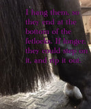 Natural Loop Fake Tails. Black, Sorrel, Flaxen, Grey, Cream, White. Real Horse Hair. Free Cover Bag, Pom Pom, Bridle Charm, Loop Charm. $99.99 - $510