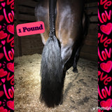 Natural Loop Fake Tails. Black, Sorrel, Flaxen, Grey, Cream, White. Real Horse Hair. Free Cover Bag, Pom Pom, Bridle Charm, Loop Charm. $99.99 - $510