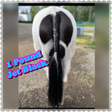 Natural Loop Fake Tails. Black, Sorrel, Flaxen, Grey, Cream, White. Real Horse Hair. Free Cover Bag, Pom Pom, Bridle Charm, Loop Charm. $99.99 - $510