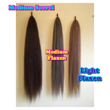 Natural Loop Fake Tails. Black, Sorrel, Flaxen, Grey, Cream, White. Real Horse Hair. Free Cover Bag, Pom Pom, Bridle Charm, Loop Charm. $99.99 - $510