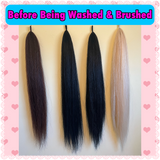 Natural Loop Fake Tails. Black, Sorrel, Flaxen, Grey, Cream, White. Real Horse Hair. Free Cover Bag, Pom Pom, Bridle Charm, Loop Charm. $99.99 - $510