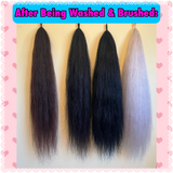 Natural Loop Fake Tails. Black, Sorrel, Flaxen, Grey, Cream, White. Real Horse Hair. Free Cover Bag, Pom Pom, Bridle Charm, Loop Charm. $99.99 - $510