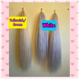 Natural Loop Fake Tails. Black, Sorrel, Flaxen, Grey, Cream, White. Real Horse Hair. Free Cover Bag, Pom Pom, Bridle Charm, Loop Charm. $99.99 - $510