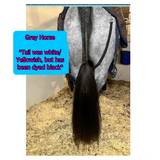 Natural Loop Fake Tails. Black, Sorrel, Flaxen, Grey, Cream, White. Real Horse Hair. Free Cover Bag, Pom Pom, Bridle Charm, Loop Charm. $99.99 - $510