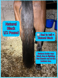 KNOB TOP Fake Tails 1/2 Pound. Real Horse Hair. Free Cover Bag, Pom Pom, Bridle Charm, Loop Charm. $99.99 - $115