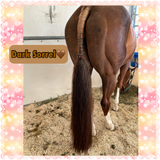 KNOB TOP Fake Tails 1/2 Pound. Real Horse Hair. Free Cover Bag, Pom Pom, Bridle Charm, Loop Charm. $99.99 - $115