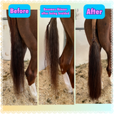 KNOB TOP Fake Tails 1/2 Pound. Real Horse Hair. Free Cover Bag, Pom Pom, Bridle Charm, Loop Charm. $99.99 - $115