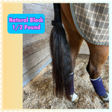 Natural Loop Fake Tails. Black, Sorrel, Flaxen, Grey, Cream, White. Real Horse Hair. Free Cover Bag, Pom Pom, Bridle Charm, Loop Charm. $99.99 - $510