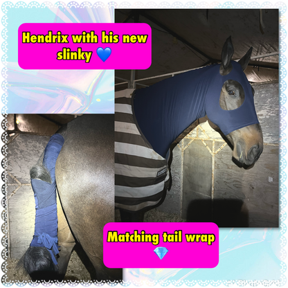 LARGE PONY/SMALL HORSE SLINKY. FREE CHARM