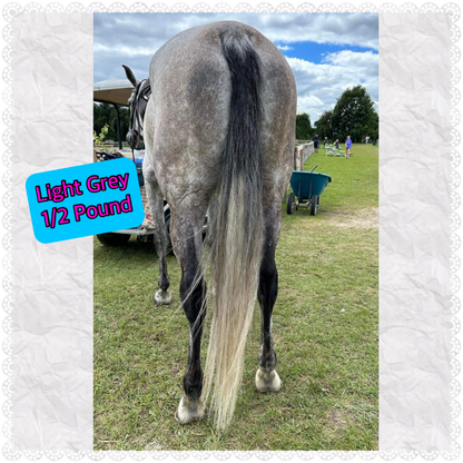 NATURAL LOOP FAKE TAILS. Real Horse Hair. Free Cover Bag, Pom Pom, Bridle Charm, Loop Charm. $99.99 - $550