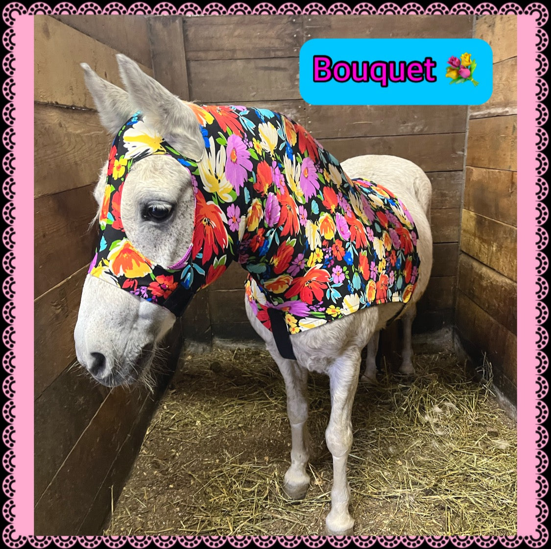 LARGE PONY/SMALL HORSE SLINKY. FREE CHARM