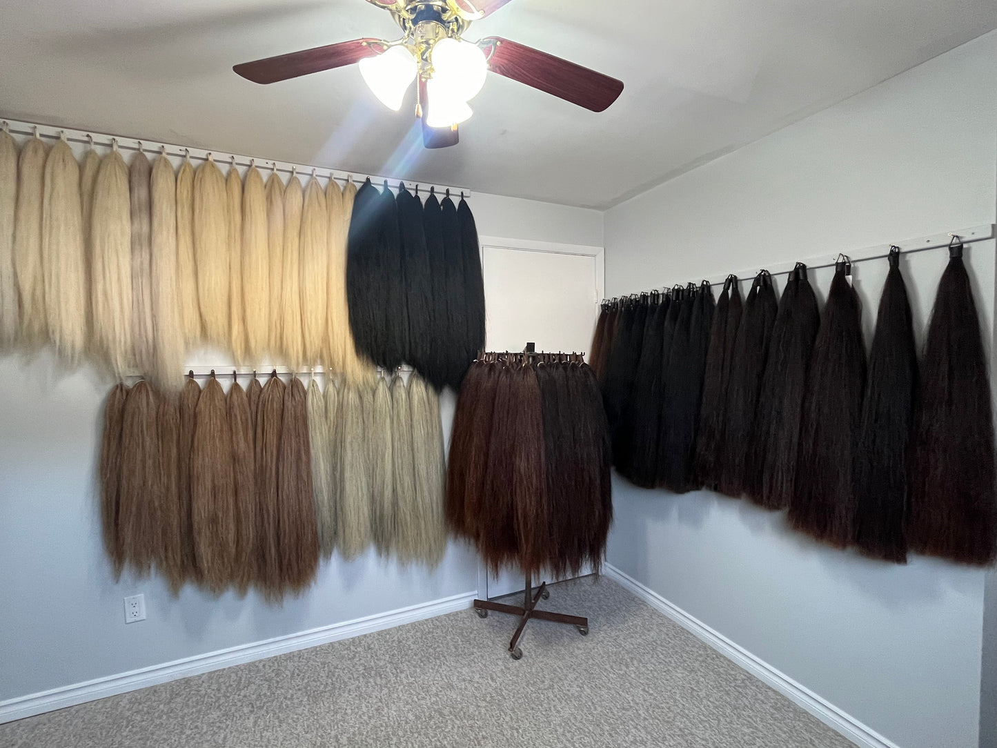 KNOB TOP Fake Tails 1/2 Pound. Real Horse Hair. Free Cover Bag, Pom Pom, Bridle Charm, Loop Charm. $99.99 - $125
