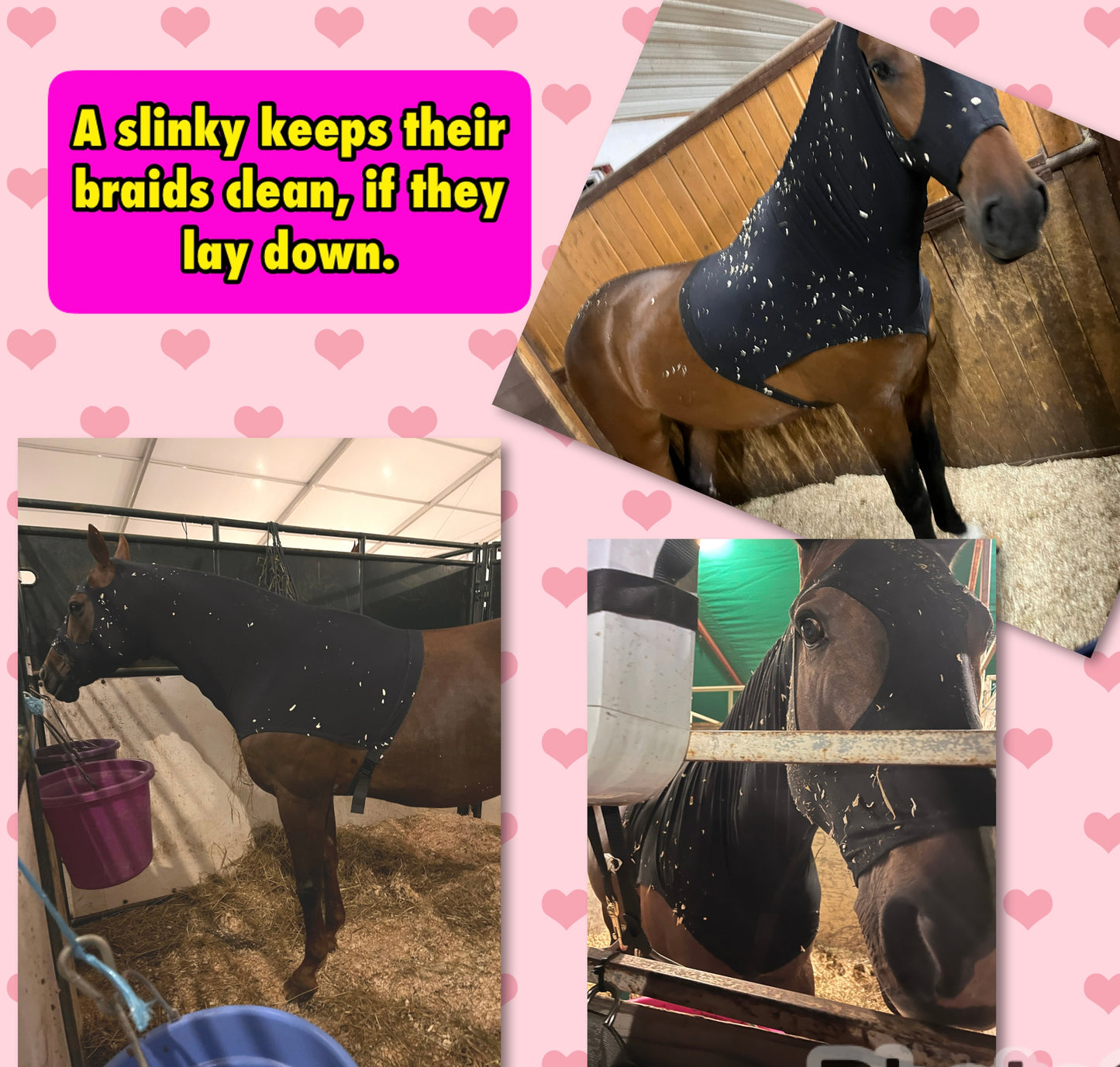 HORSE SIZE SLINKY. FREE CHARM