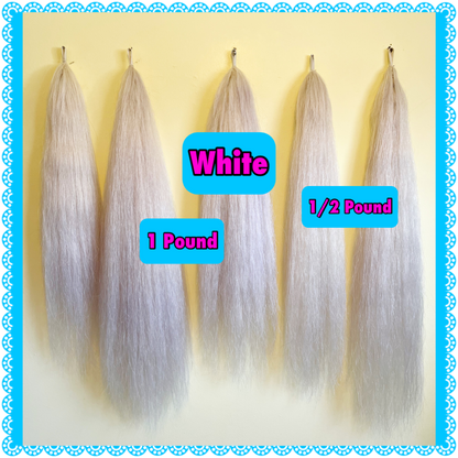 NATURAL LOOP FAKE TAILS. Real Horse Hair. Free Cover Bag, Pom Pom, Bridle Charm, Loop Charm. $99.99 - $550