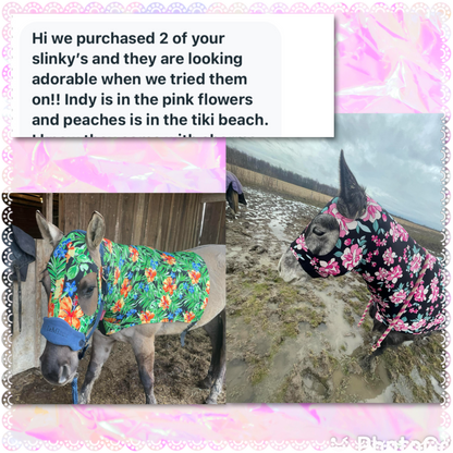 LARGE PONY/SMALL HORSE SLINKY. FREE CHARM