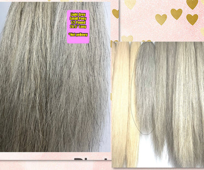 NATURAL LOOP FAKE TAILS. Real Horse Hair. Free Cover Bag, Pom Pom, Bridle Charm, Loop Charm. $99.99 - $550