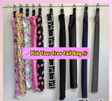 KNOB TOP Fake Tails 1/2 Pound. Real Horse Hair. Free Cover Bag, Pom Pom, Bridle Charm, Loop Charm.