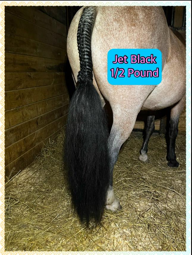 NATURAL LOOP FAKE TAILS. Real Horse Hair. Free Cover Bag, Pom Pom, Bridle Charm, Loop Charm. $99.99 - $550
