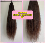 Natural Loop Fake Tails. Real Horse Hair. Free Cover Bag, Pom Pom, Bridle Charm, Loop Charm.