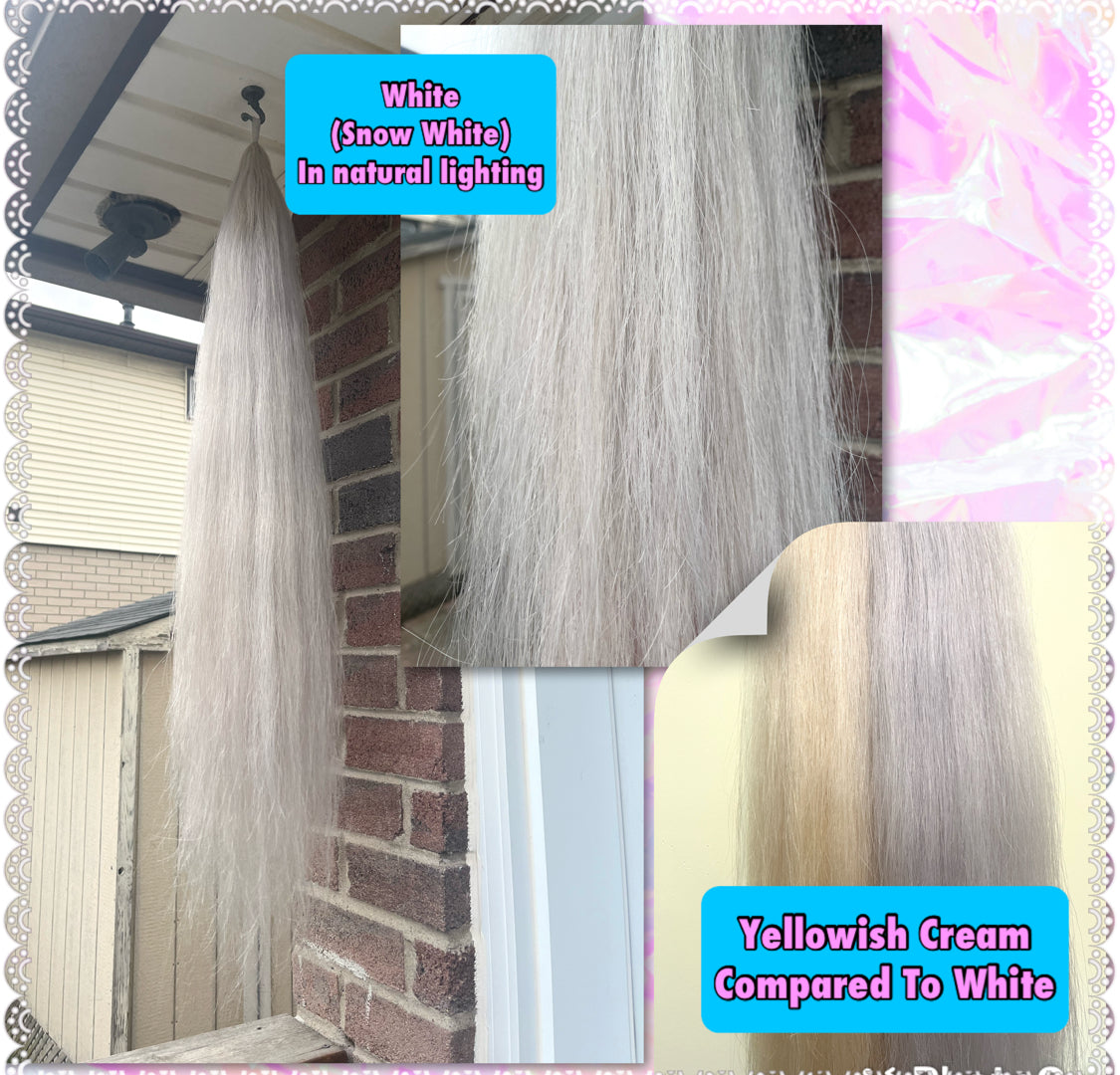 NATURAL LOOP FAKE TAILS. Real Horse Hair. Free Cover Bag, Pom Pom, Bridle Charm, Loop Charm. $99.99 - $550