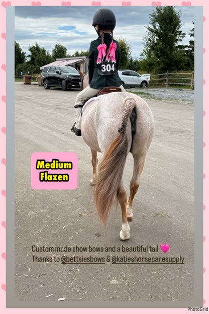 NATURAL LOOP FAKE TAILS. Real Horse Hair. Free Cover Bag, Pom Pom, Bridle Charm, Loop Charm. $99.99 - $550