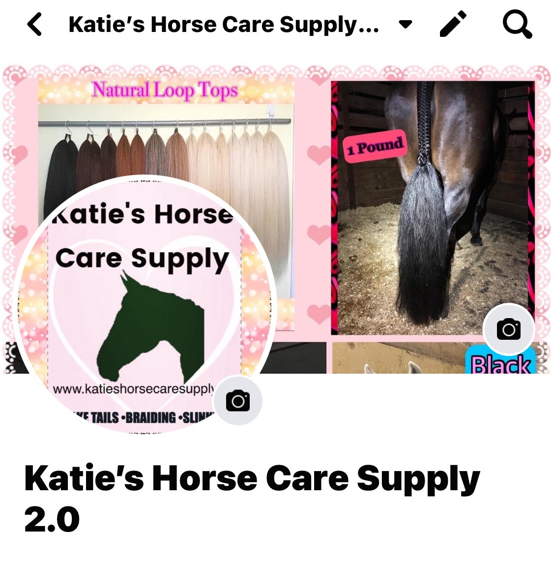 BRAIDING* Tutorials posted on the Facebook page: Katie’s Horse Care Supply (old), and Katie’s Horse Care Supply 2.0 (new). Instagram: Katie’s Horse Care Supply