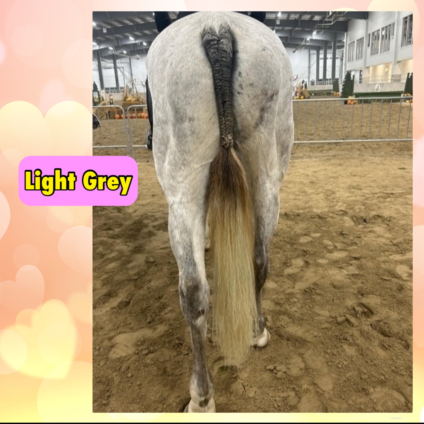 NATURAL LOOP FAKE TAILS. Real Horse Hair. Free Cover Bag, Pom Pom, Bridle Charm, Loop Charm. $99.99 - $550