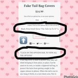 Fake Tail Bag Covers