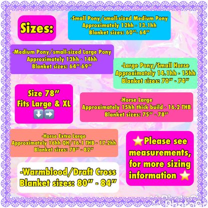 LARGE PONY/SMALL HORSE SLINKY. FREE CHARM