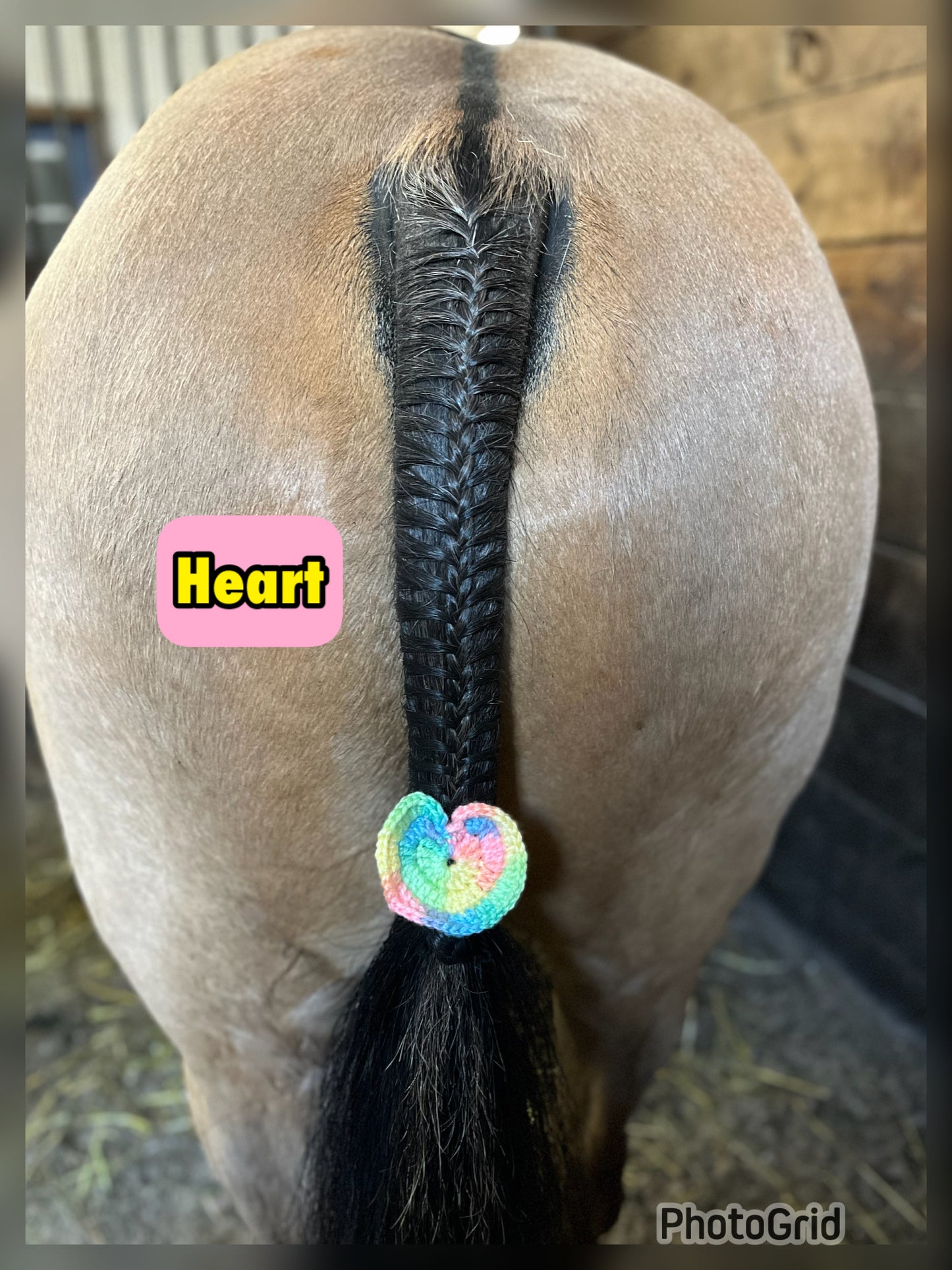 KNOB TOP Fake Tails 1 Pound. Real Horse Hair. Free Cover Bag, Pom Pom, Free Bridle Charm, Loop Charm. $180