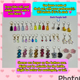 Natural Loop Fake Tails. Real Horse Hair. Free Cover Bag, Pom Pom, Bridle Charm, Loop Charm.
