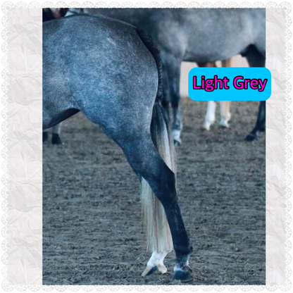 NATURAL LOOP FAKE TAILS. Real Horse Hair. Free Cover Bag, Pom Pom, Bridle Charm, Loop Charm. $99.99 - $550