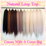 Natural Loop Fake Tails. Real Horse Hair. Free Cover Bag. Free Bridle Charm, and Loop Charm.