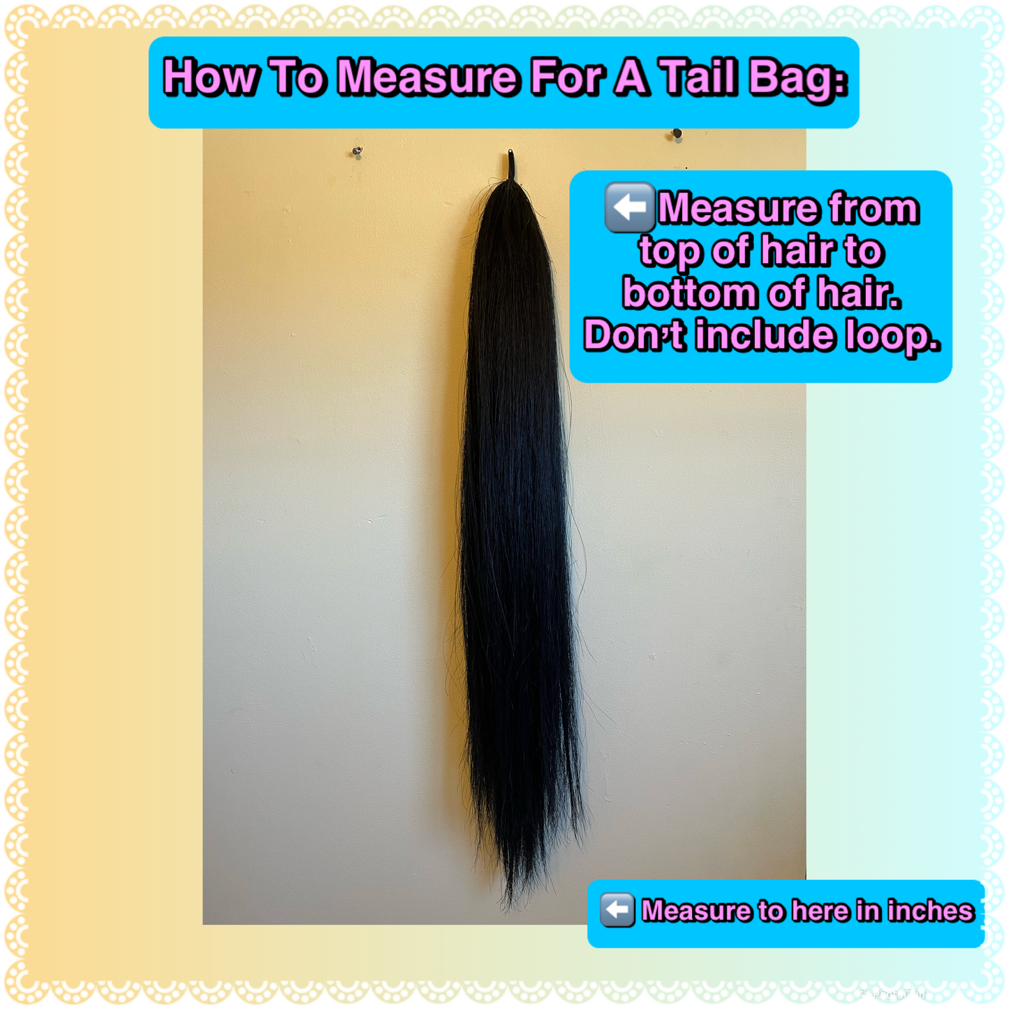 FAKE TAIL BAGS